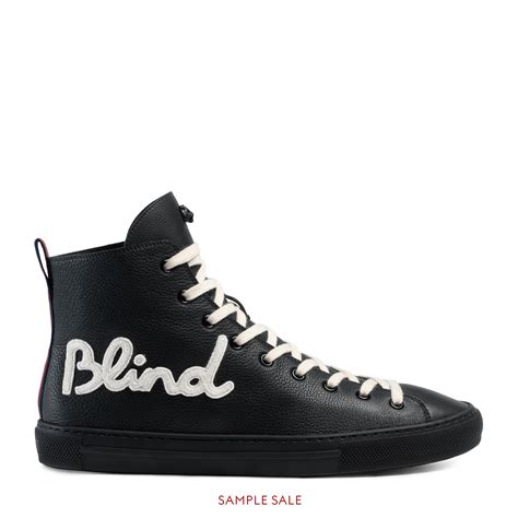 gucci sneaker blind for love|maglione blind for love Gucci.